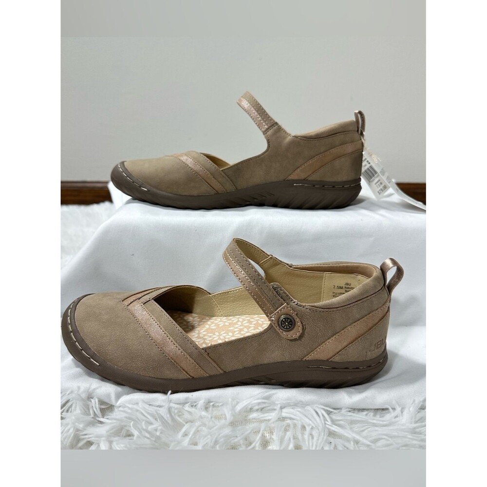 JBU Jambu Raven Mary Jane Womens Size 7,5 Taupe Casual Orthopedic Comfort Shoes - Picture 5 of 14